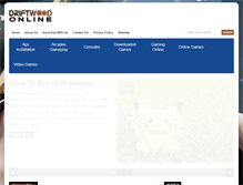 Tablet Screenshot of driftwoodonline.com